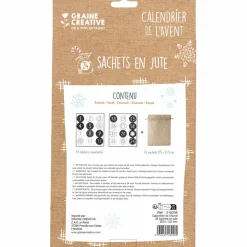 Adventskalender jutepåsar