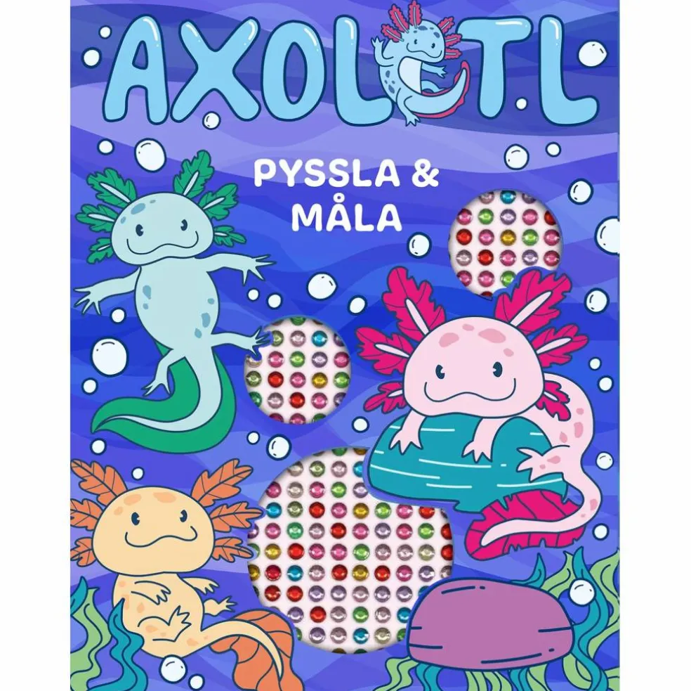 Axolotl: Pyssla och måla