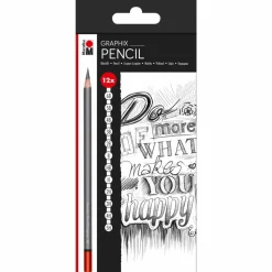 Blyertspenna Graphix, 12 st