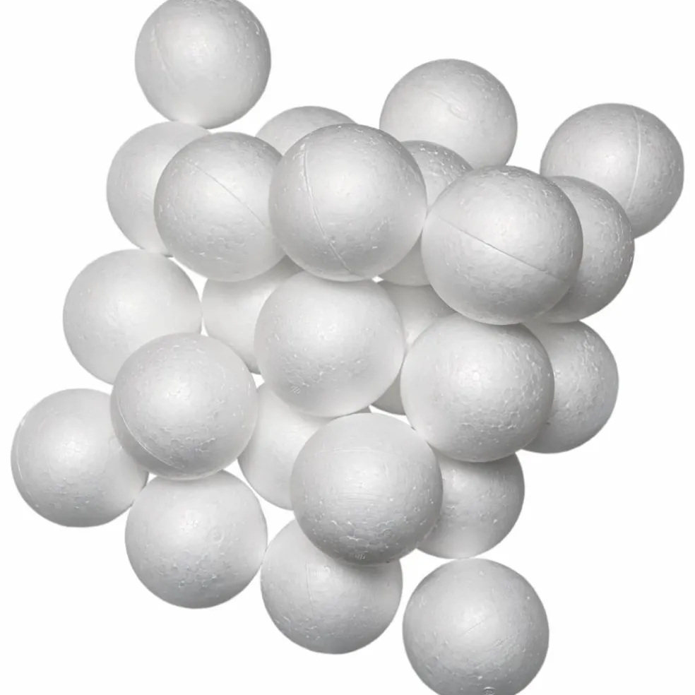 Cellplastkula 25 st, 80 mm
