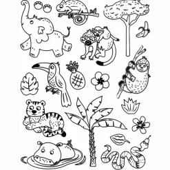 Clear Stamp - Djungel