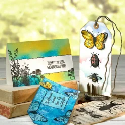 Clear Stamps, bugs&butterflies