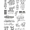 Clear Stamps, God jul