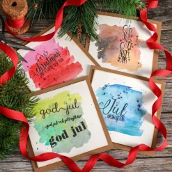 Clear stamps, God jul