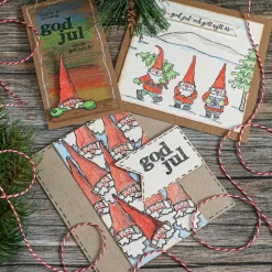 Clear Stamps, jultexter