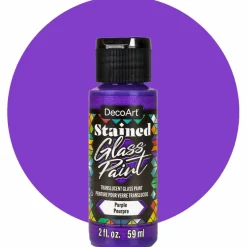 Deco Art Stained glass paint, Purple