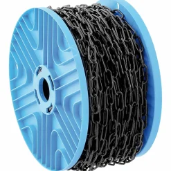 Dekorkedja 20x10 mm, svartförzinkad