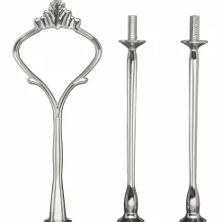 3-dels Kakfatshandtag, silver