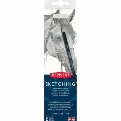 Derwent Sketching pennor 6-p