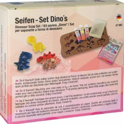 DIY Dinosaurie tvål