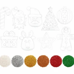 DIY Glitterstickers
