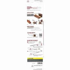 Extrablad 21 tänder, dozuki hardwood