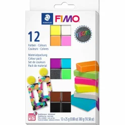 FIMO effect net neon colors