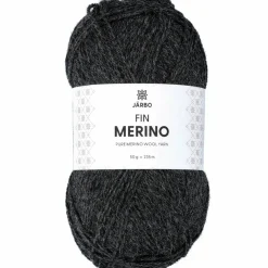 Fin merino ullgarn, mörkgrön