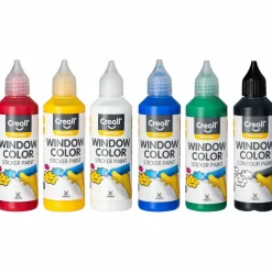 Fönsterfärg startset 6x80 ml