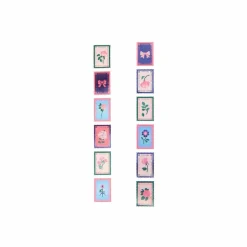 Frimärksstickers La vie en rose
