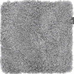 Fårskinn, charcoal grey silver