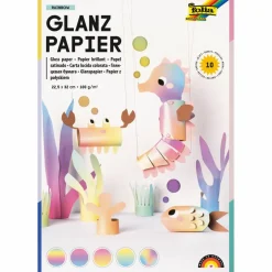 Glansigt regnbågspapper