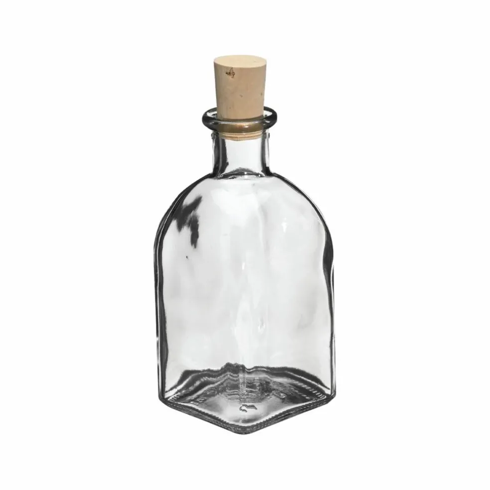 Glasflaska med kork, 250 ml