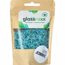 GlassRoxx glasgranulat, ljusgrön