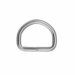 Halvrund ring 40 st, Ø 20x15 mm
