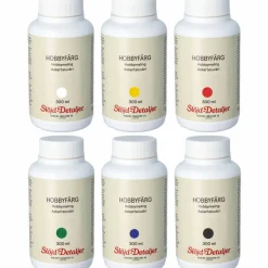 Hobbyfärgmix 6X300 ml