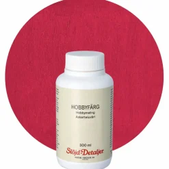 Hobbyfärg 300 ml, vinröd