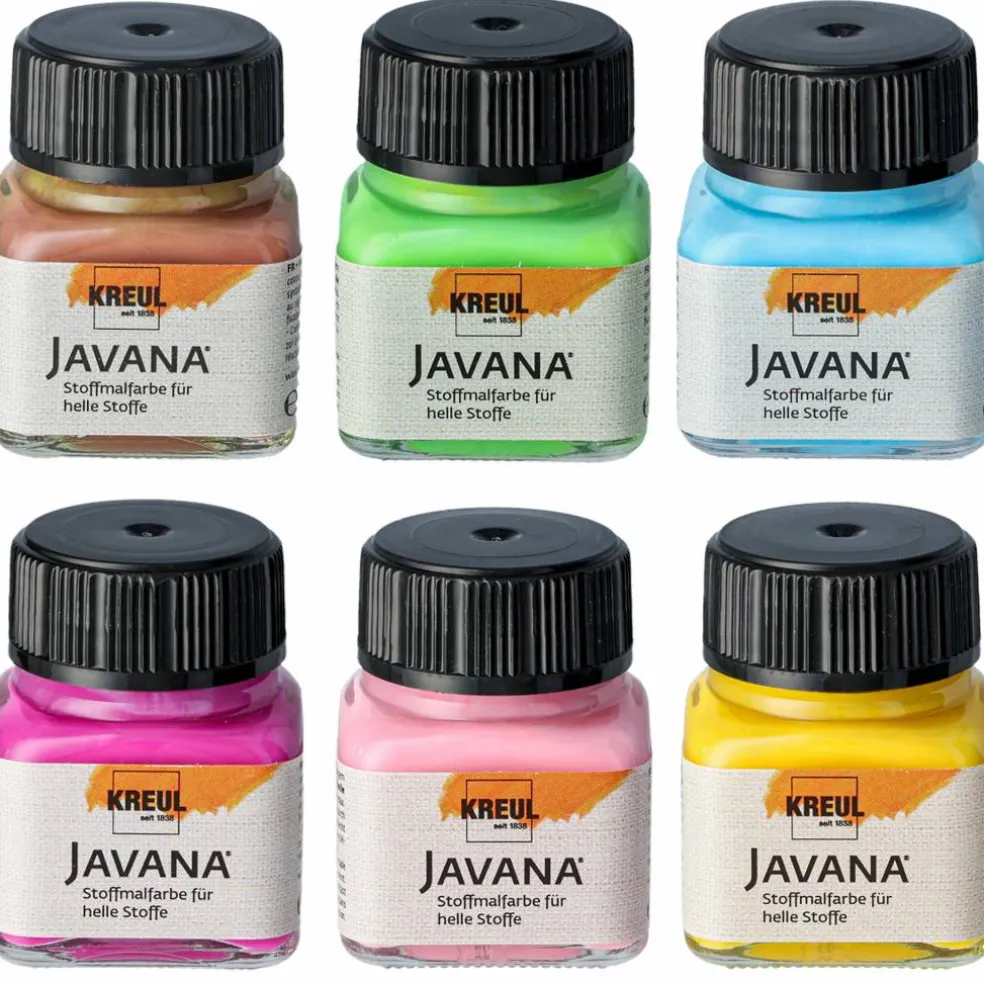Javana tygfärg pastell