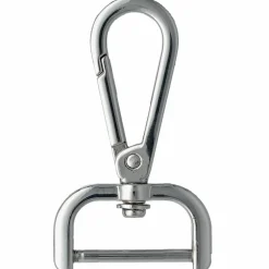 Karbinhake 25 mm med smart fäste, Nickel