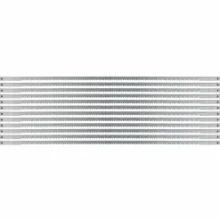 Kontursågblad, metall