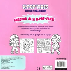 K-Pop vibes en cosy målarbok