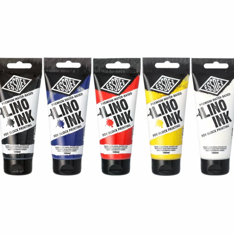 Linoleumfärg 5-pack