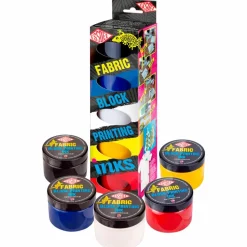 Linoleumfärgset textil