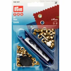 Öljetter 4 mm, silverfärgad