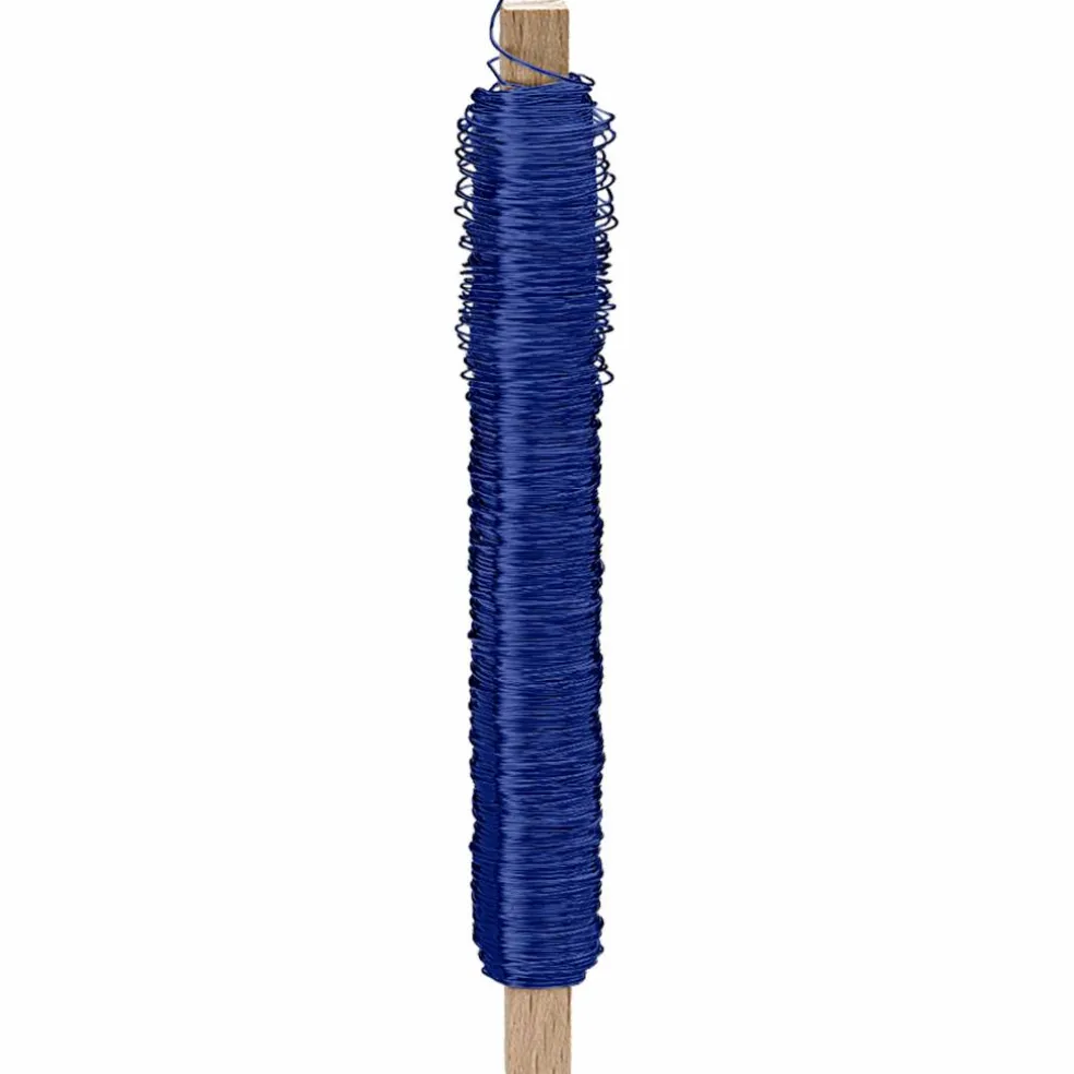 Metalltråd 0,5 mm 50 m, blue