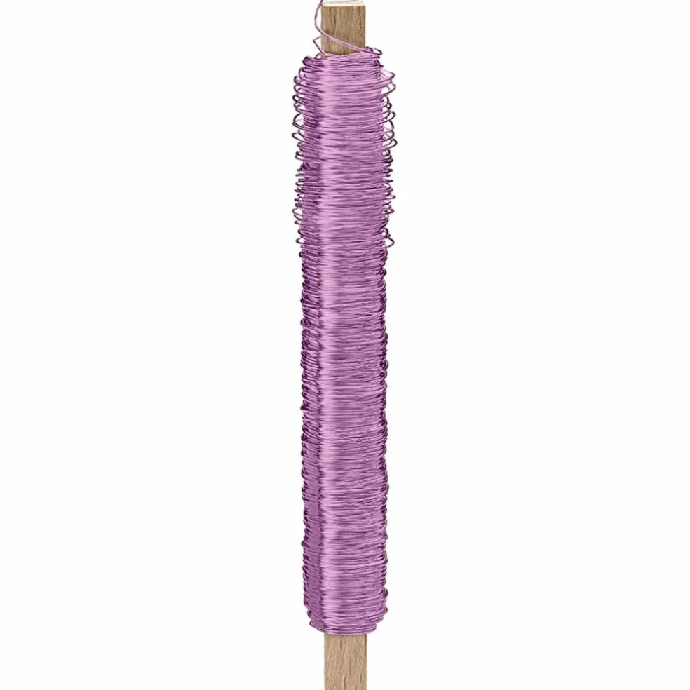 Metalltråd 0,5 mm 50 m, lavender