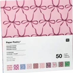 Origami Papper La vie en rose