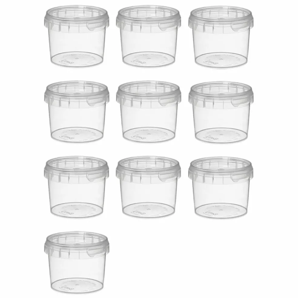 Plastburk 10 st, 120 ml
