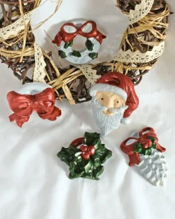 Plastform med julmotiv