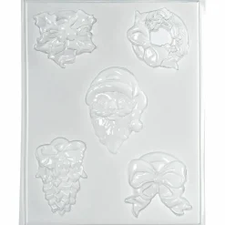 Plastform med julmotiv