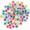 Plastögon färgade självhäftande
