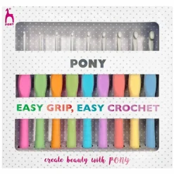 Pony Set virknålar Easy Grip