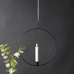 Ring med antikljus LED