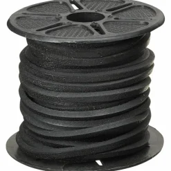 Råläderrem 10 m, brun