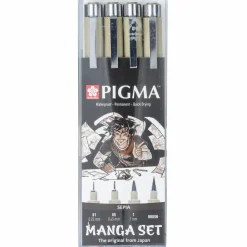 Sakura Manga Pigma Sepia Set