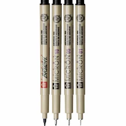Sakura Pigma Micron set gray