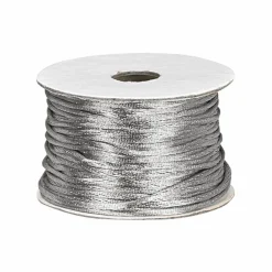 Satinsnöre, silver
