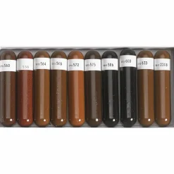 Schellackstänger grundset mörk
