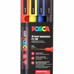 Set Posca Marker PC3, basfärger