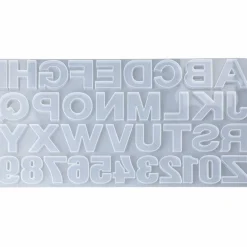 Silikonform alfabet